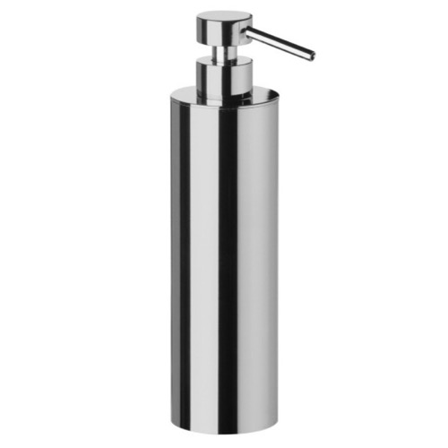 Soap Dispenser, Tall Rounded Brass